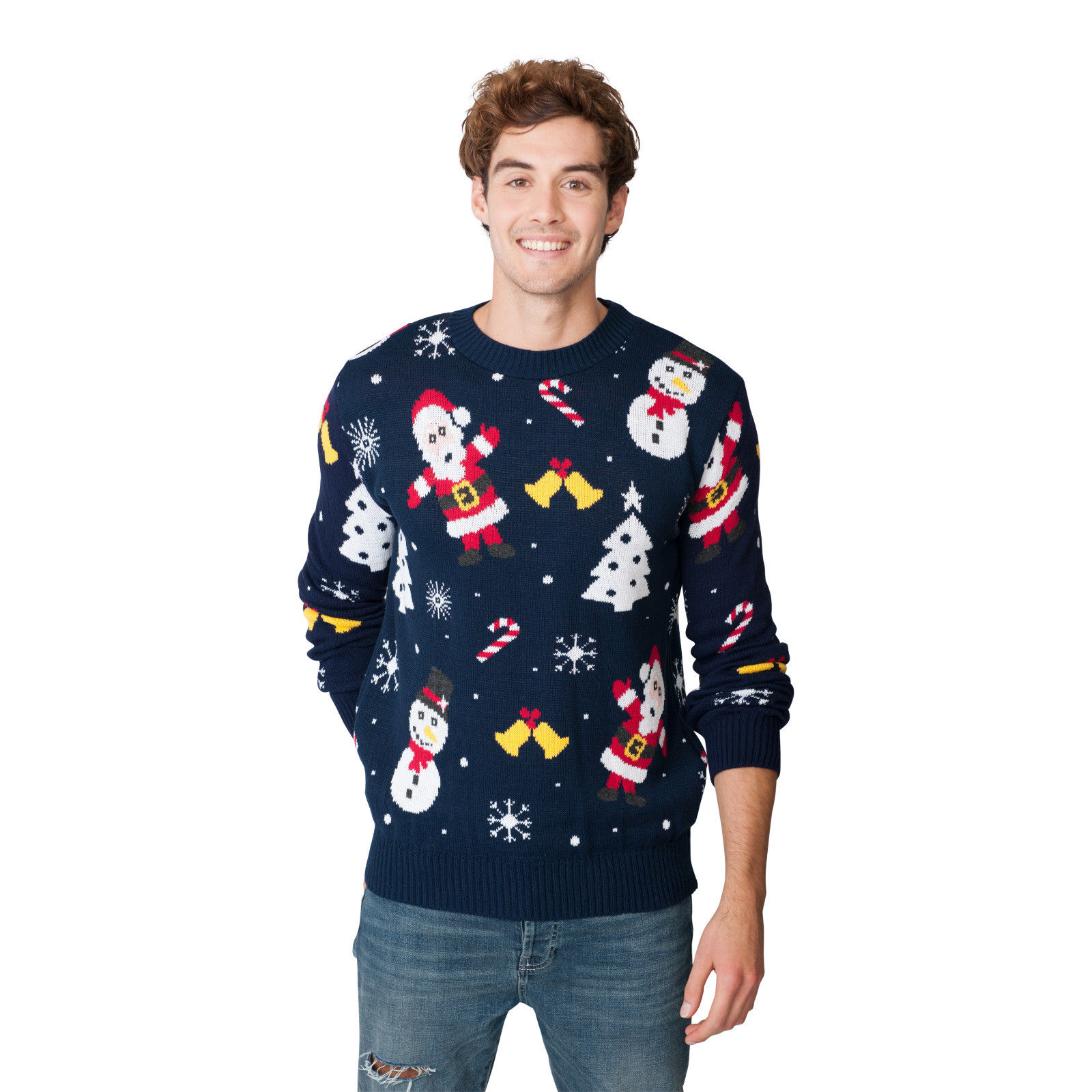 in beroep gaan bevroren supermarkt Kersttrui Happy Christmas - Foute Kerst sweaters