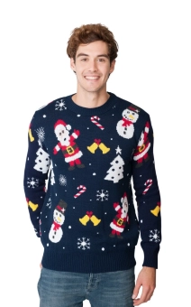 heren foute kersttrui