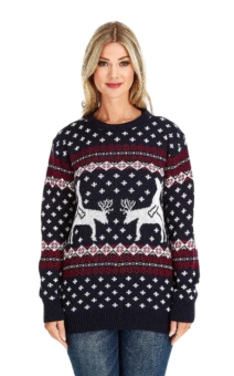 Kersttrui rendier dames